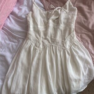 Tiger Mist white dress